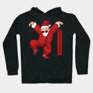 Master Kung Fu Santa Claus Hoodie